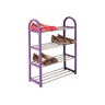 Sapateira PEDRO cor roxo 4 prateleiras