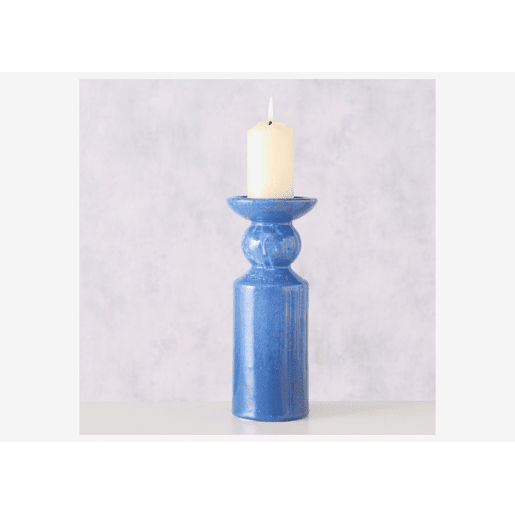 Castiçal PERUYA azul marca BOLTZE