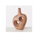 Jarrón decorativo HAMSTON marca BOLTZE Jarrón decorativo HAMSTON marca BOLTZE Marrón