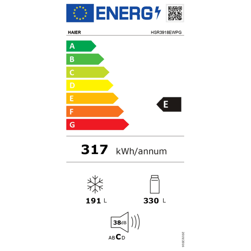 Side by side HAIER HSR3918EWPG 521 litros No Frost Side by side HAIER HSR3918EWPG 521 litros No Frost