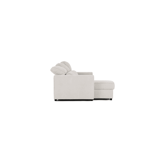 Chaise longue com cama 3 lugares CONNOR cor bege Chaise longue com cama 3 lugares CONNOR cor bege