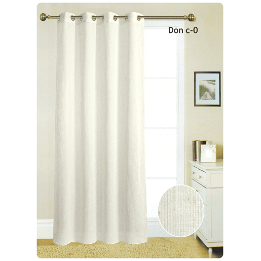 Cortina com ollados DON 140x260cm