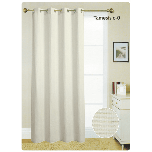 Cortina ollados TAMESIS 140x260cm Cortina ollados TAMESIS 140x260cm