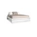 Cama BARI 150x190cm con somier incluido Cama BARI 150x190cm con somier incluido Blanco