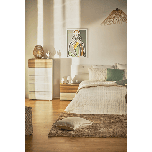 Cama BARI 150x190cm com base de ripas incluída Cama BARI 150x190cm com base de ripas incluída