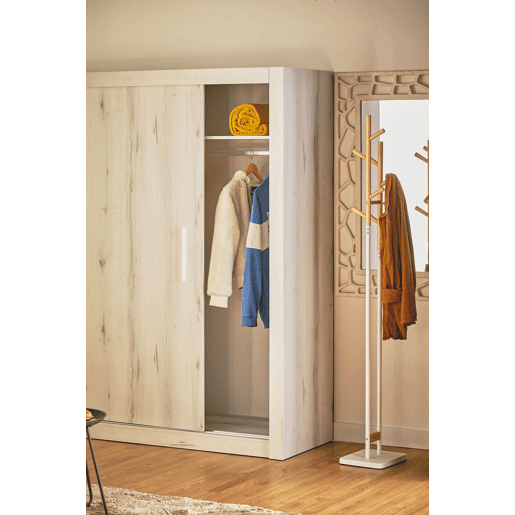 Roupeiro BARI portas deslizantes 182x201cm branco