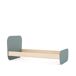 Cama juvenil verde 90 x 190 cm NUBA Cama juvenil verde 90 x 190 cm NUBA Verde