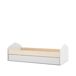 Cama juvenil blanca 90 x 200 cm NUBA Cama juvenil blanca 90 x 200 cm NUBA Blanco