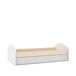 Cama juvenil blanca 90 x 200 cm NUBA Cama juvenil blanca 90 x 200 cm NUBA Blanco