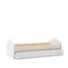 Cama juvenil blanca 90 x 200 cm NUBA Cama juvenil blanca 90 x 200 cm NUBA Blanco