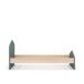 Cama juvenil verde 90 x 190 cm NUBA Cama juvenil verde 90 x 190 cm NUBA Verde