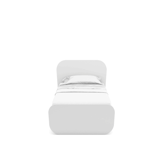 Cama juvenil verde 90x190cm NUBA