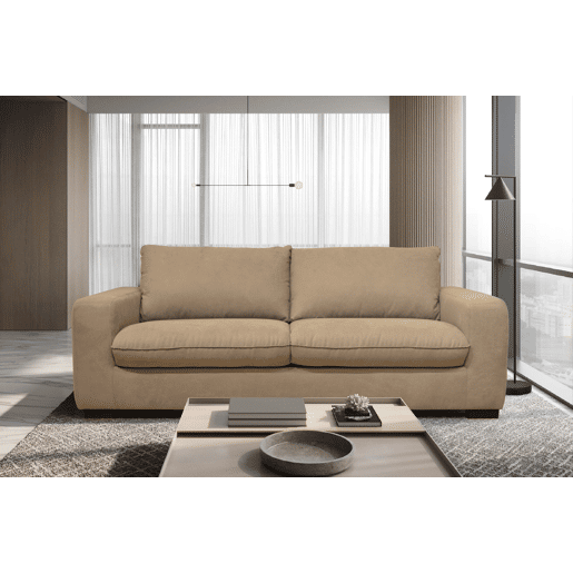 Sofá cama de 3 lugares SWEET com abertura italiana bege