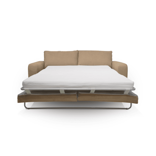 Sofá cama de 3 lugares SWEET com abertura italiana bege