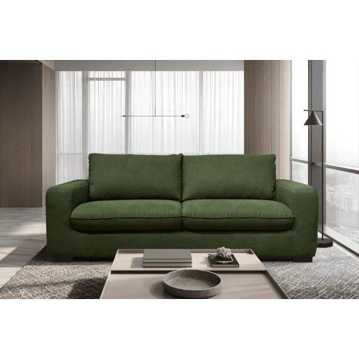 Sofá cama de 3 lugares SWEET com abertura italiana cor verde água