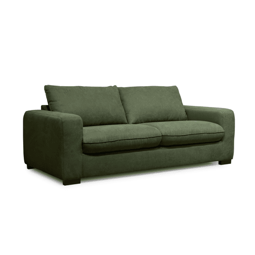Sofá cama de 3 lugares SWEET com abertura italiana cor verde água