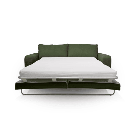 Sofá cama de 3 lugares SWEET com abertura italiana cor verde água
