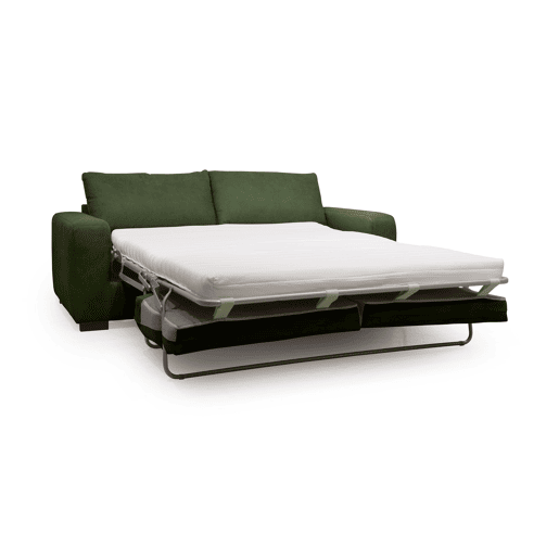 Sofá cama de 3 lugares SWEET com abertura italiana cor verde água