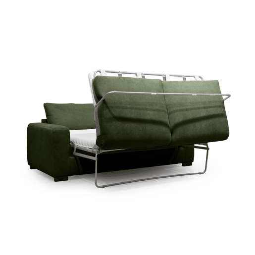 Sofá cama de 3 lugares SWEET com abertura italiana cor verde água