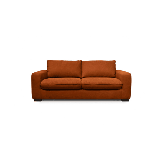 Sofá cama de 3 lugares SWEET com abertura italiana cor terra