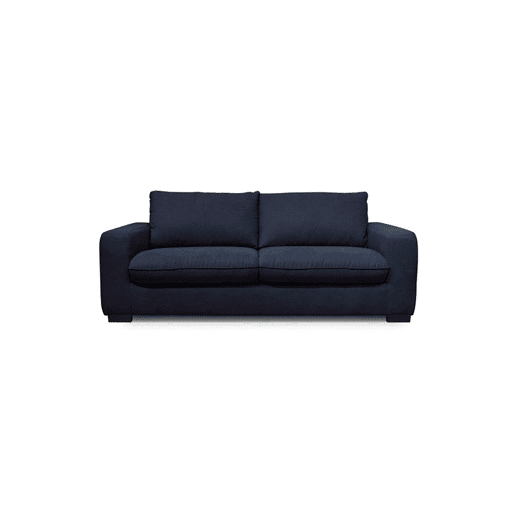 Sofá cama de 3 lugares SWEET com abertura italiana cor azul