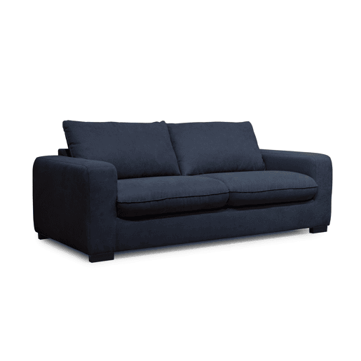 Sofá cama de 3 lugares SWEET com abertura italiana cor azul