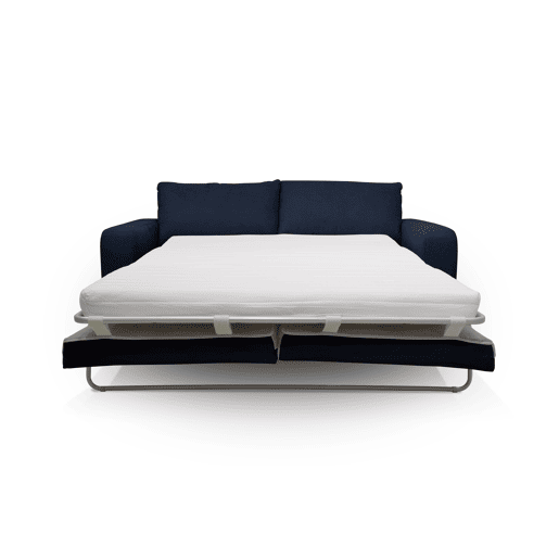 Sofá cama de 3 lugares SWEET com abertura italiana cor azul