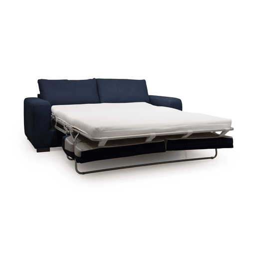 Sofá cama de 3 lugares SWEET com abertura italiana cor azul
