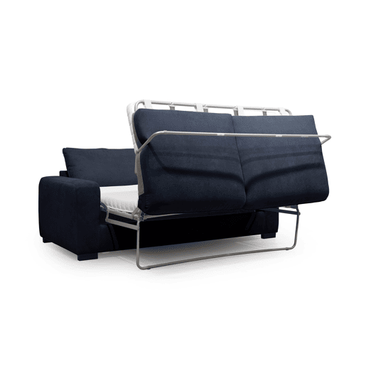 Sofá cama de 3 lugares SWEET com abertura italiana cor azul