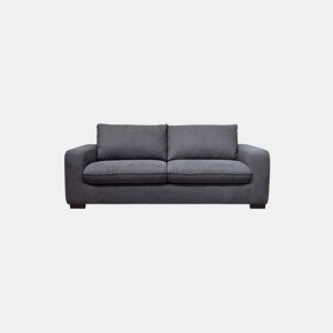Sofá cama SWEET com abertura italiana 3 lugares cor cinza escuro