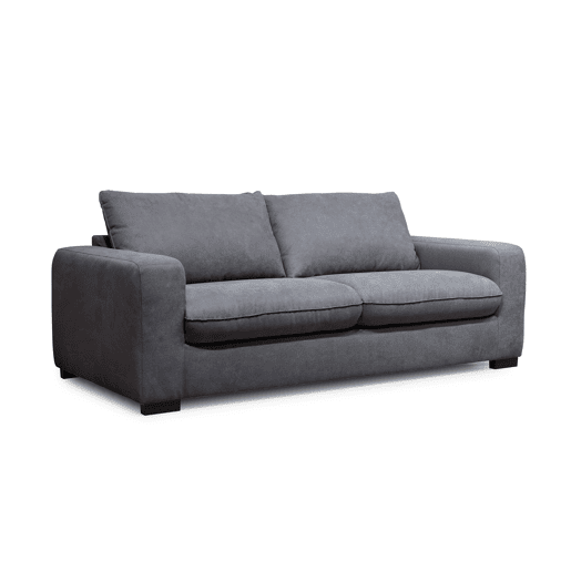 Sofá cama SWEET com abertura italiana 3 lugares cor cinza escuro