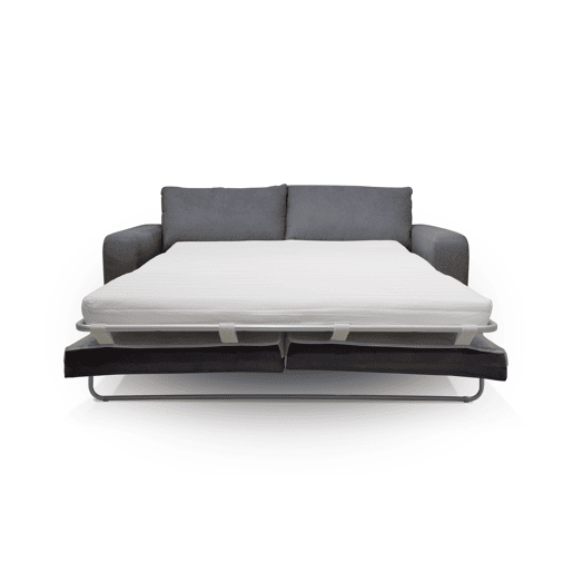Sofá cama SWEET com abertura italiana 3 lugares cor cinza escuro