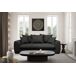 Sofá cama con apertura italiana SAGA 3 plazas negro Sofá cama con apertura italiana SAGA 3 plazas negro Negro