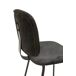 Pack de 2 sillas de cocina DECO II fija pana Pack de 2 sillas de cocina DECO II fija pana Negro