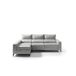 Chaise longue BLINK izquierda 4 plazas gris claro Chaise longue BLINK izquierda 4 plazas gris claro Gris Claro
