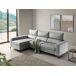 Chaise longue BLINK izquierda 4 plazas gris claro Chaise longue BLINK izquierda 4 plazas gris claro Gris Claro