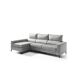 Chaise longue BLINK izquierda 4 plazas gris claro Chaise longue BLINK izquierda 4 plazas gris claro Gris Claro