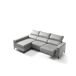 Chaise longue BLINK izquierda 4 plazas gris claro Chaise longue BLINK izquierda 4 plazas gris claro Gris Claro