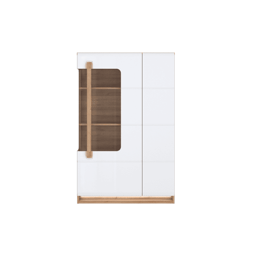 Vitrine com porta de vidro MONTREAL branco Vitrine com porta de vidro MONTREAL branco