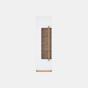 Vitrine alta com 1 porta MONTREAL branco