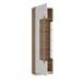 Vitrina alta 1 puerta MONTREAL blanco Vitrina alta 1 puerta MONTREAL blanco Blanco Brillo