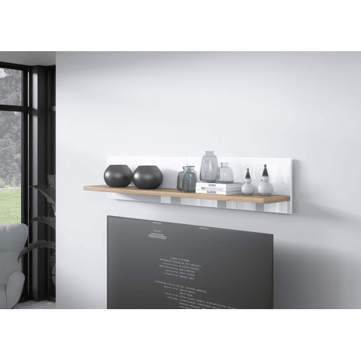 Estante de parede MONTREAL 140cm branco