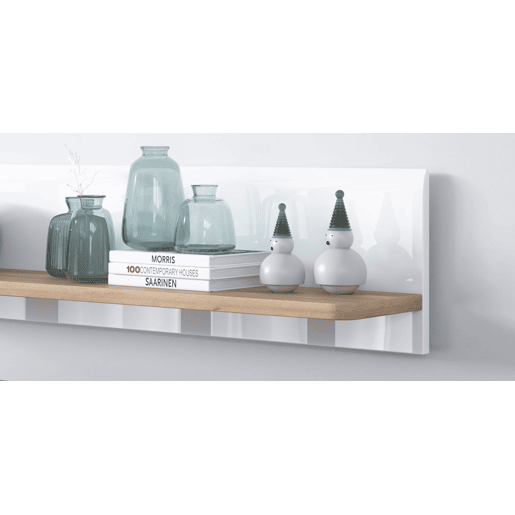 Estante de parede MONTREAL 140cm branco