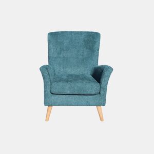 Poltrona decorativa cor verde LEONOR