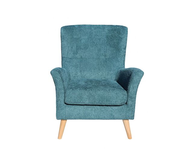 Sillón leonor decorativo color verde