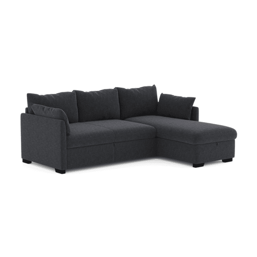 Chaise longue com cama 4 lugares reversível SYCO cinza