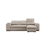 Chaise longue com cama HOXTON reversível 4 lugares bege