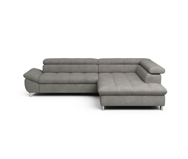 Rinconera con cama GEMINI lado derecho gris