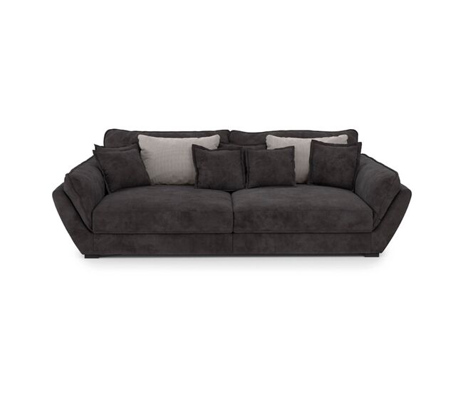 Sofá 4 plazas PEACE XL antracita