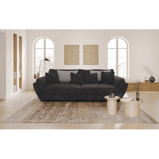 Sofá 4 lugares PEACE XL antracite